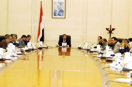 اجتماع مجلس الوزراء برئاسة د. مجور أمس